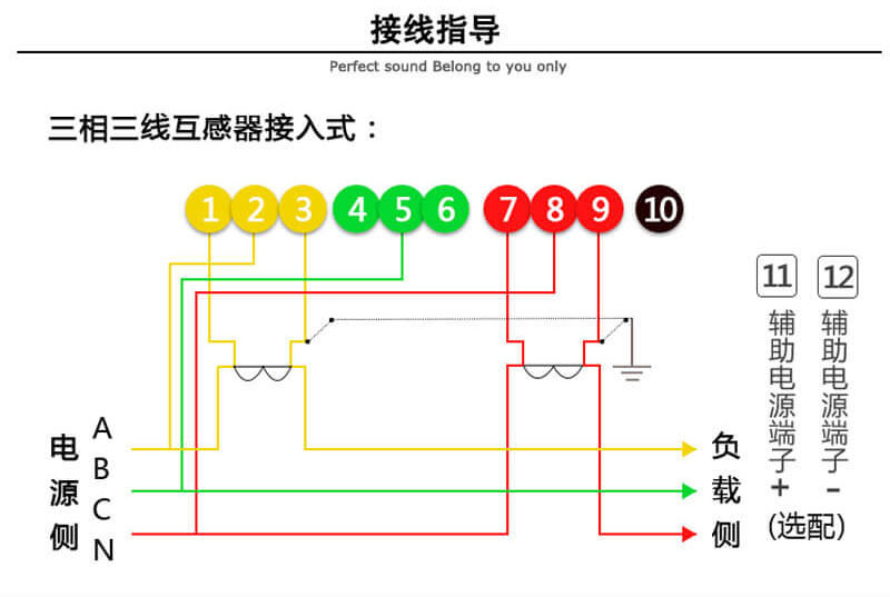 杭州海興DSZ208三相三線智能電能表